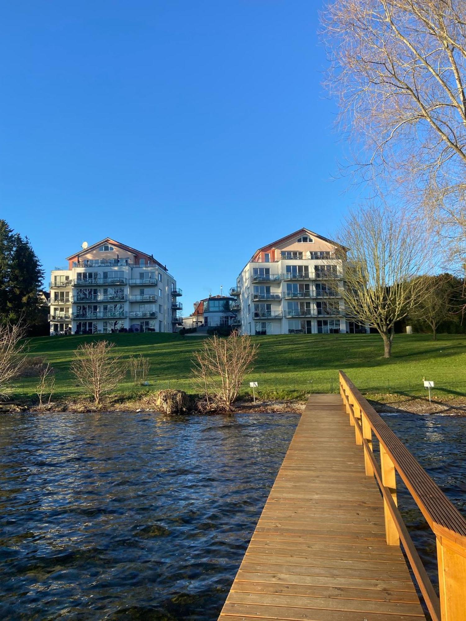 Fewo Sama, Balkon Zum Ploener See Ascheberg  Luaran gambar